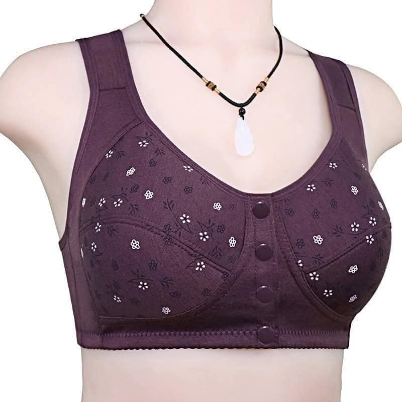 ফোম ছাড়া ফ্রন্ট বাটন ব্রা — Uniqal Fashion (2)