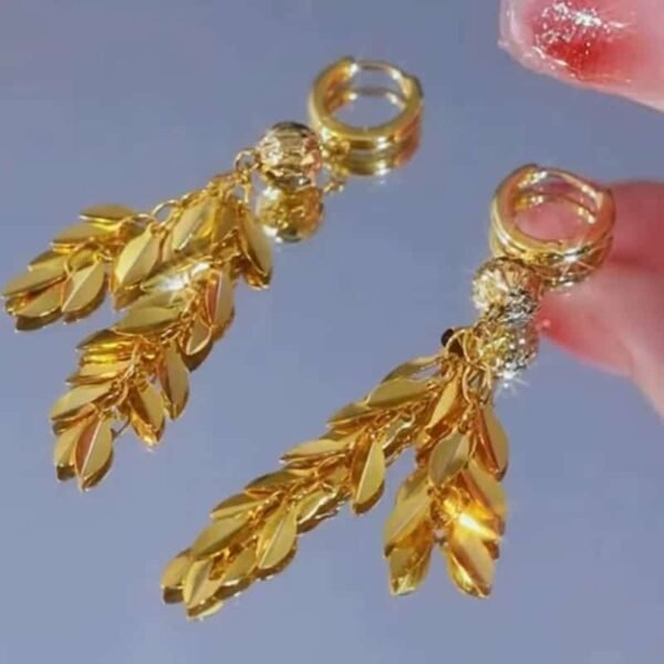 Royal Bloom Ear Rings — Uniqal Fashion