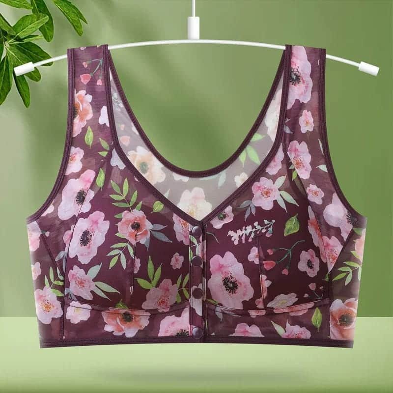 Front Button Net Bra — Uniqal Fashion (2)